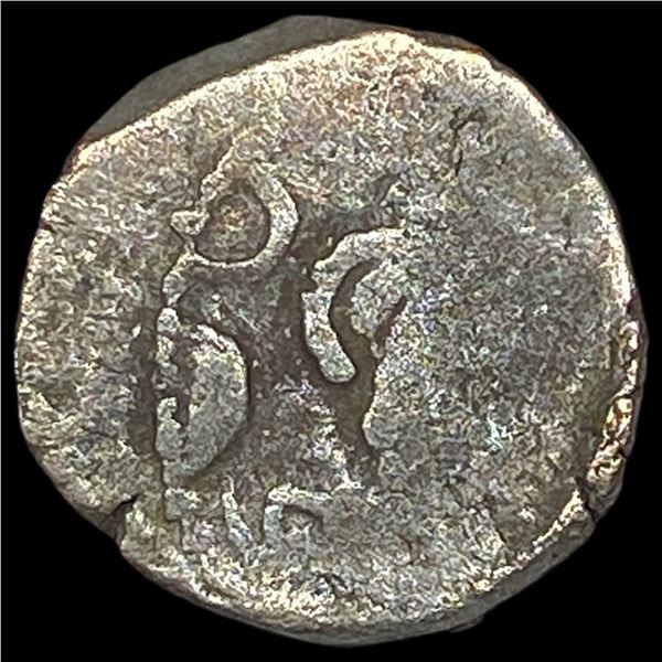Partihara Empire 750-980 AD Silver Dracham  NEARLY UNCIRCULATED