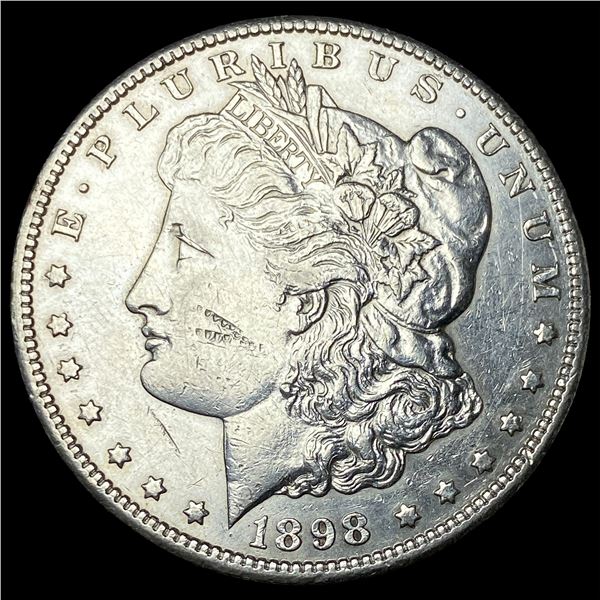 1898-S Silver Morgan Dollar CLOSELY  UNCIRCULATED