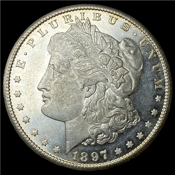 1897-S Silver Morgan Dollar UNCIRCULATED