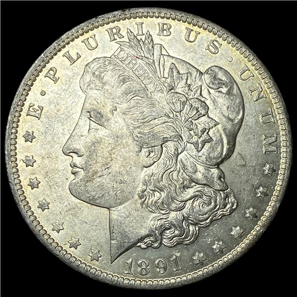 1891-O Silver Morgan Dollar CLOSELY  UNCIRCULATED
