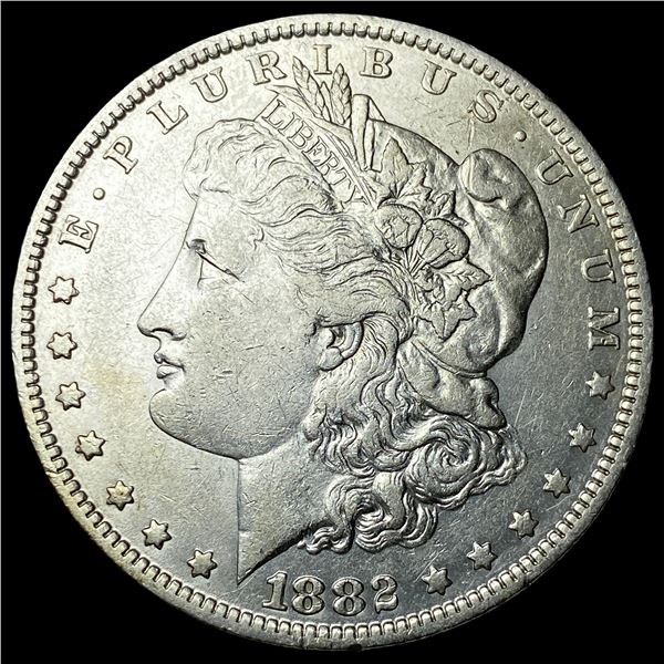 1882-O/S Morgan Silver Dollar NEARLY  UNCIRCULATED