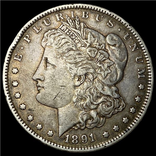 1891-CC Silver Morgan Dollar CLOSELY  UNCIRCULATED