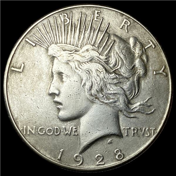 1928-S Silver Peace Dollar CLOSELY  UNCIRCULATED