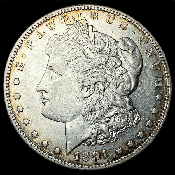 1891-CC Silver Morgan Dollar CLOSELY  UNCIRCULATED