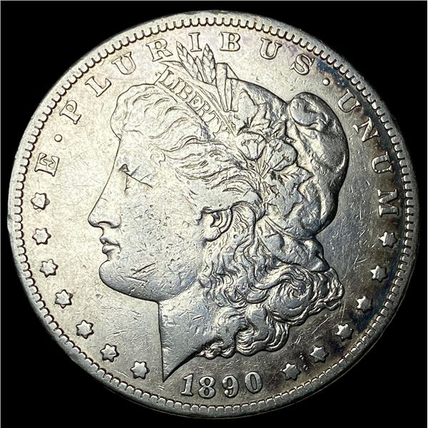 1890-CC Silver Morgan Dollar CLOSELY  UNCIRCULATED
