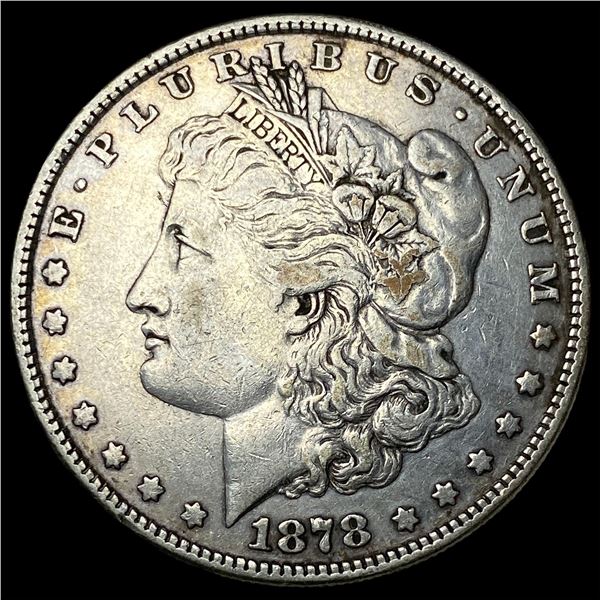 1878 8TF Silver Morgan Dollar NEARLY  UNCIRCULATED