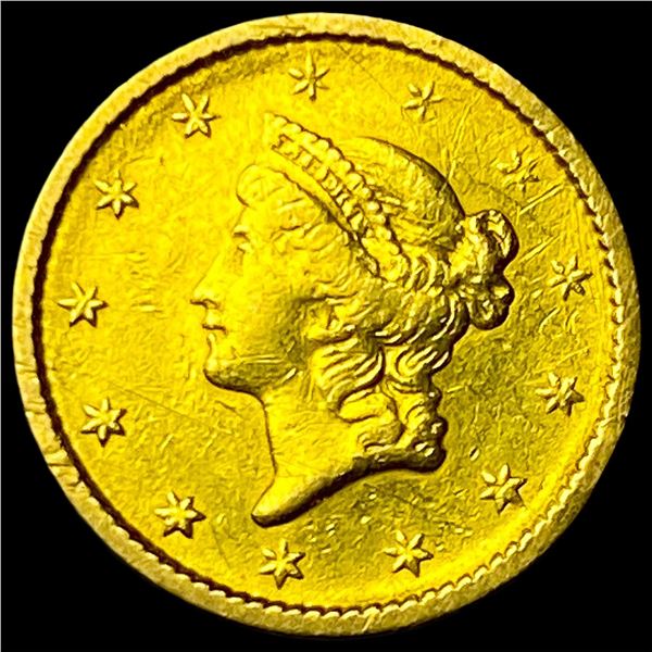 1851 Gold $1 Liberty Head Type 1 HIGH GRADE