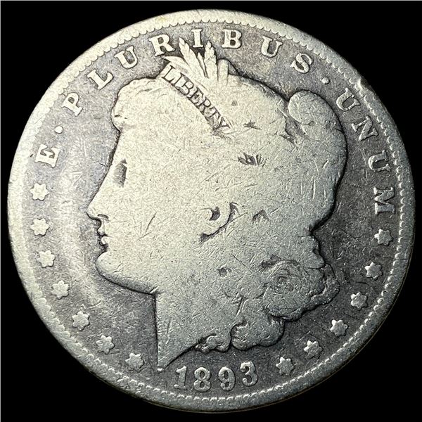 1893 Morgan Silver Dollar NICELY CIRCULATED