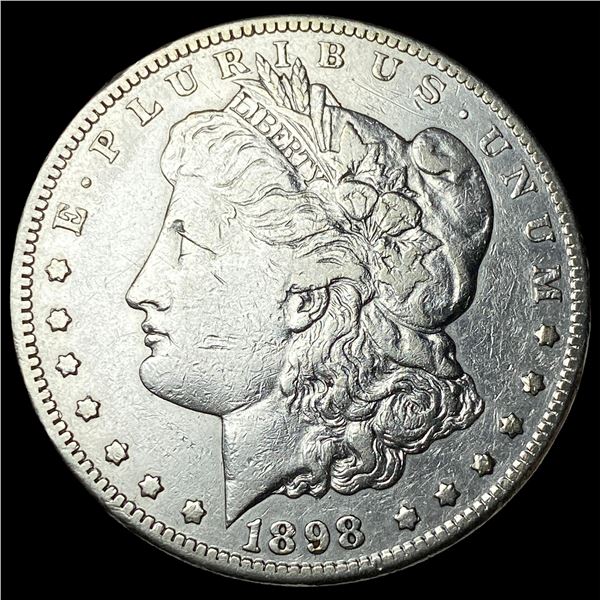1898-S Silver Morgan Dollar NEARLY  UNCIRCULATED