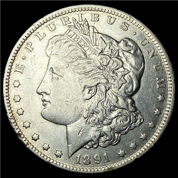 1891-CC Silver Morgan Dollar CLOSELY  UNCIRCULATED