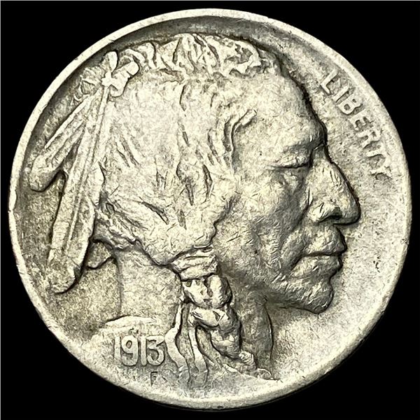 1913-S Type 2 Buffalo Nickel NEARLY  UNCIRCULATED
