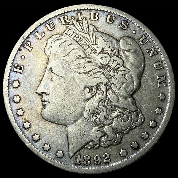 1892-O Morgan Silver Dollar LIGHTLY  CIRCULATED