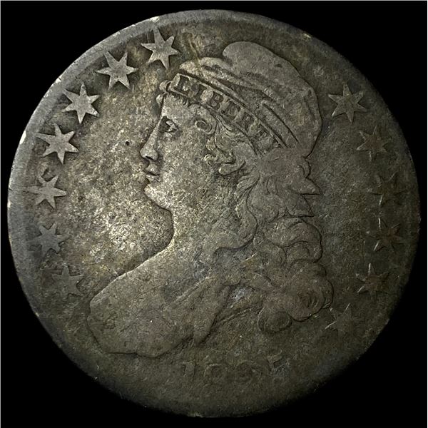 1825 Capped Bust Half Dollar LIGHTLY  CIRCULATED