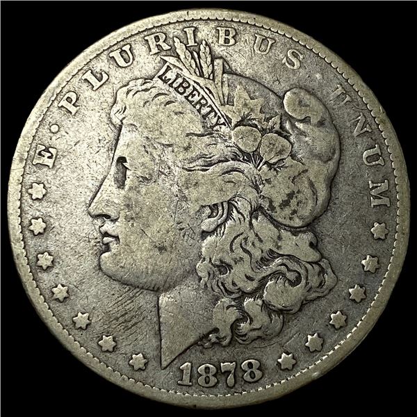 1878 8TF Silver Morgan Dollar LIGHTLY  CIRCULATED
