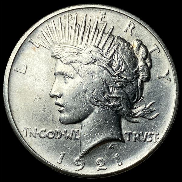 1921 Silver Peace Dollar CLOSELY UNCIRCULATED
