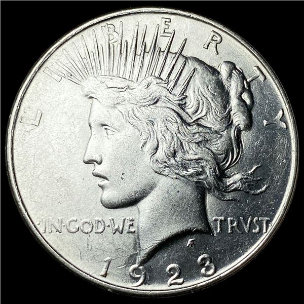 1923-D Peace Silver Dollar CLOSELY  UNCIRCULATED