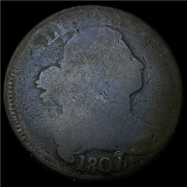 1807/6 Large 7 Draped Bust Large Cent NICELY  CIRCULATED