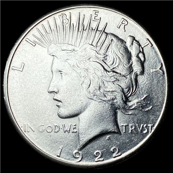 1922-S Silver Peace Dollar CLOSELY  UNCIRCULATED