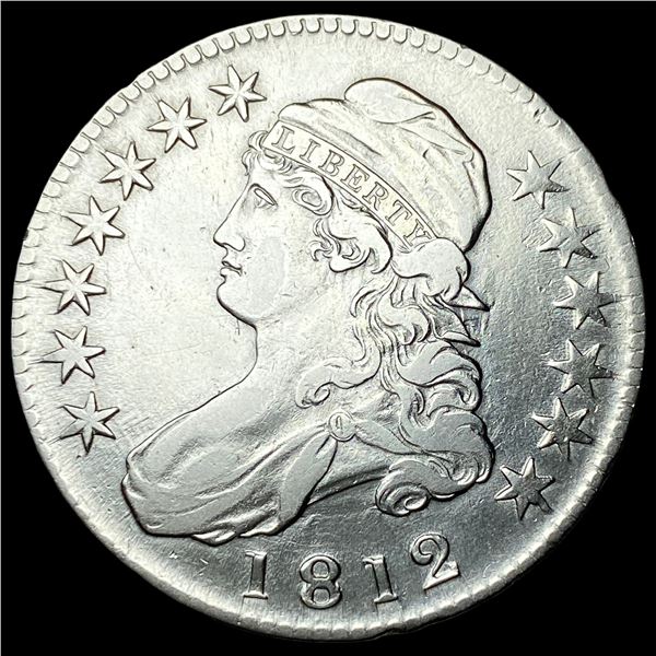1812 Capped Bust Half Dollar CLOSELY  UNCIRCULATED