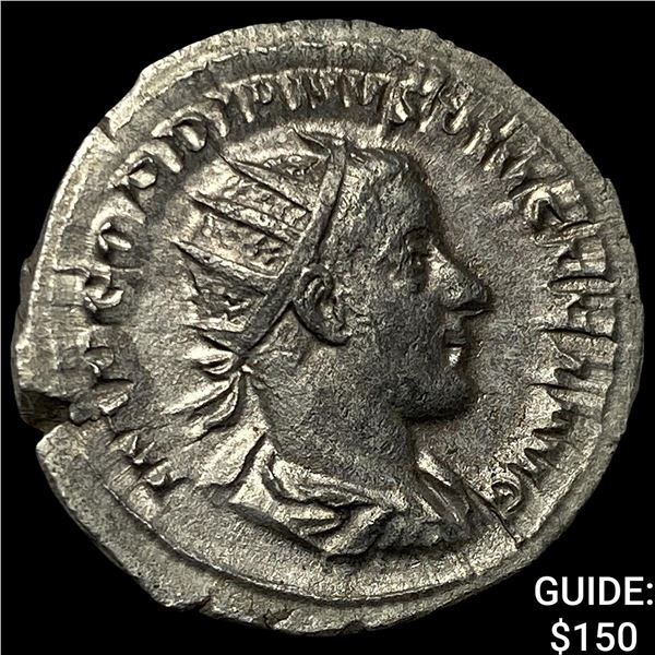 Roman Gordian III 242 AD Antoninianus NEARLY  UNCIRCULATED