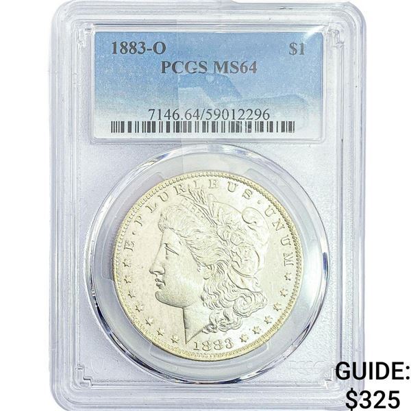 1883-O Morgan Silver Dollar PCGS MS64