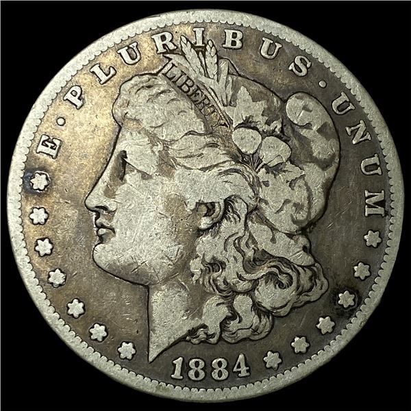 1884-S Silver Morgan Dollar LIGHTLY  CIRCULATED