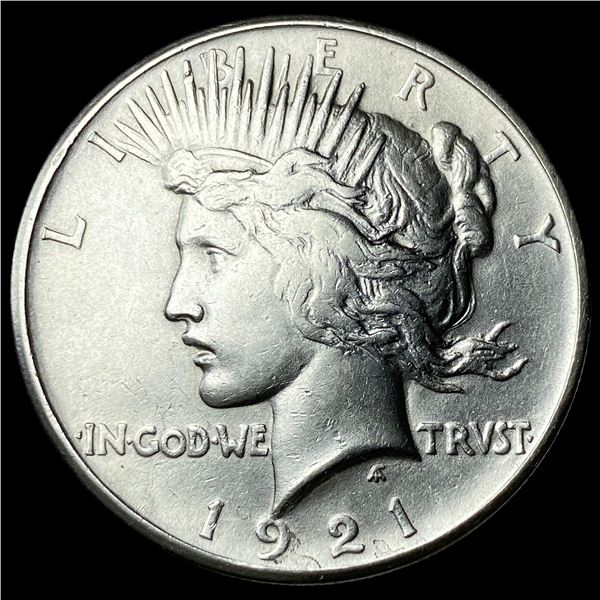 1921 Silver Peace Dollar CLOSELY UNCIRCULATED