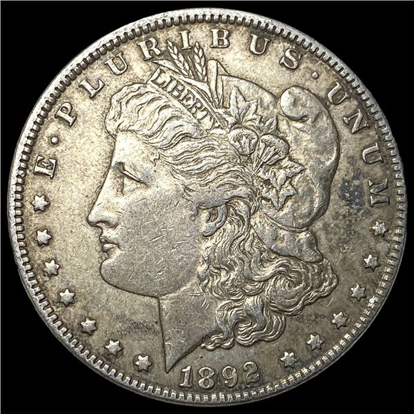 1892 Silver Morgan Dollar HIGH GRADE