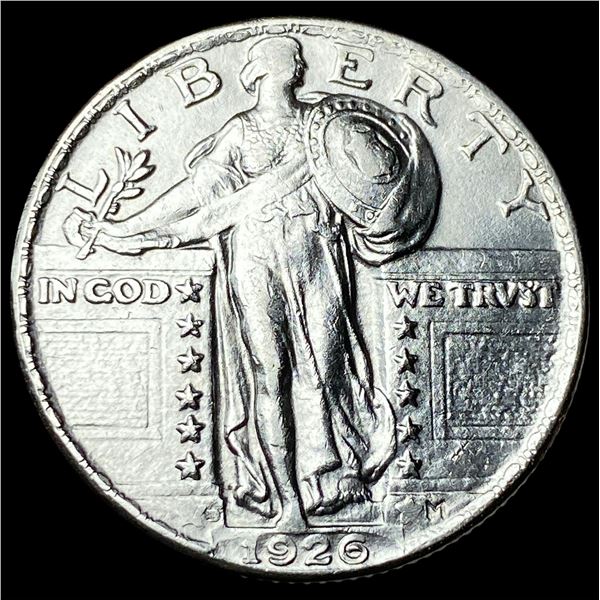 1926-D Silver Standing Liberty Quarter  CLOSELY UNCIRCULATED