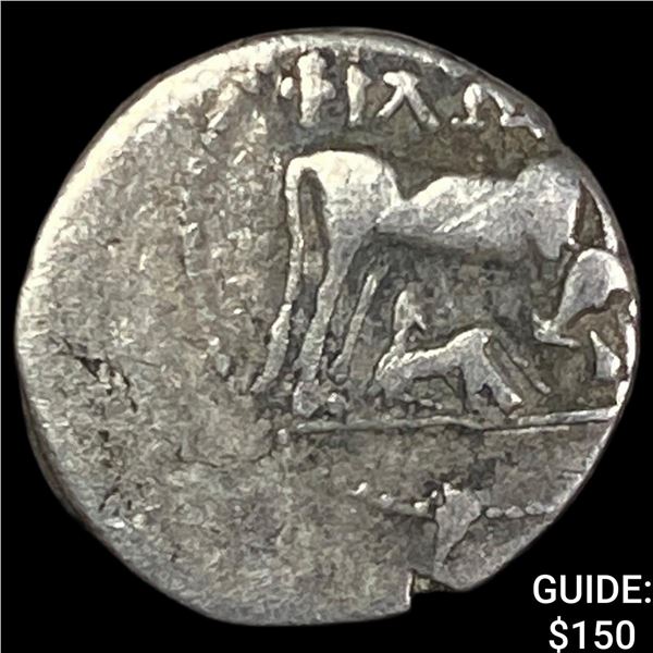 Illyria 260-167/98 BC Silver Drachm NEARLY  UNCIRCULATED