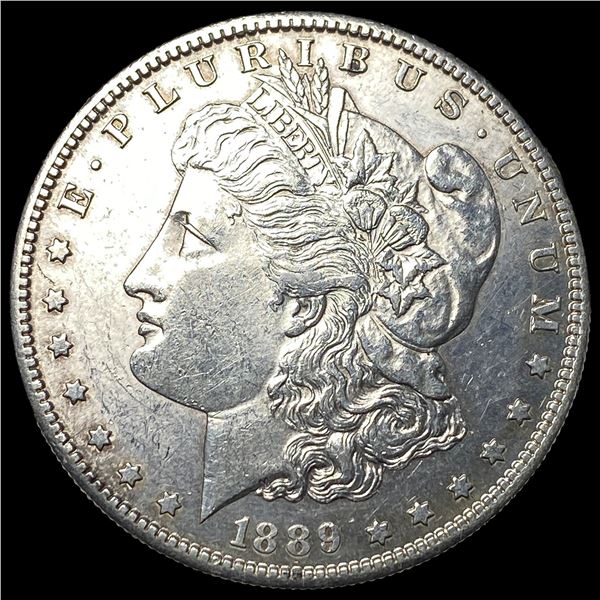 1889-S Silver Morgan Dollar CHOICE AU