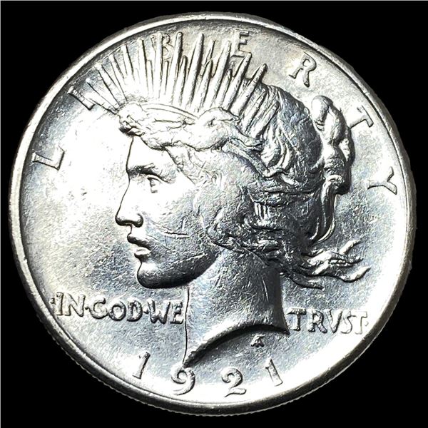 1921 Silver Peace Dollar CLOSELY UNCIRCULATED