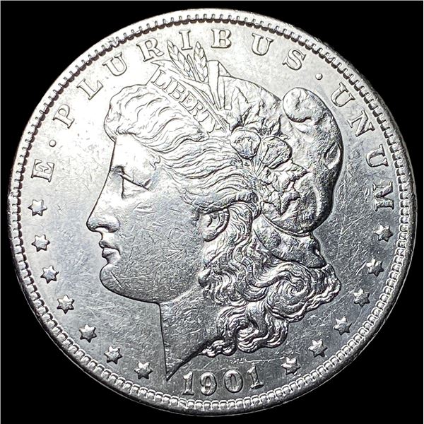 1901 Silver Morgan Dollar CLOSELY  UNCIRCULATED