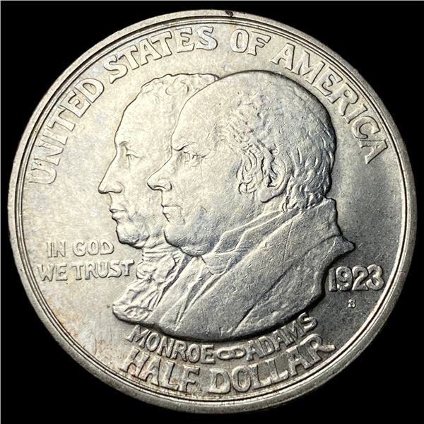 1923-S Silver Monroe Doctrine Half Dollar  UNCIRCULATED
