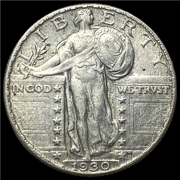 1930 Standing Liberty Quarter NEARLY  UNCIRCULATED