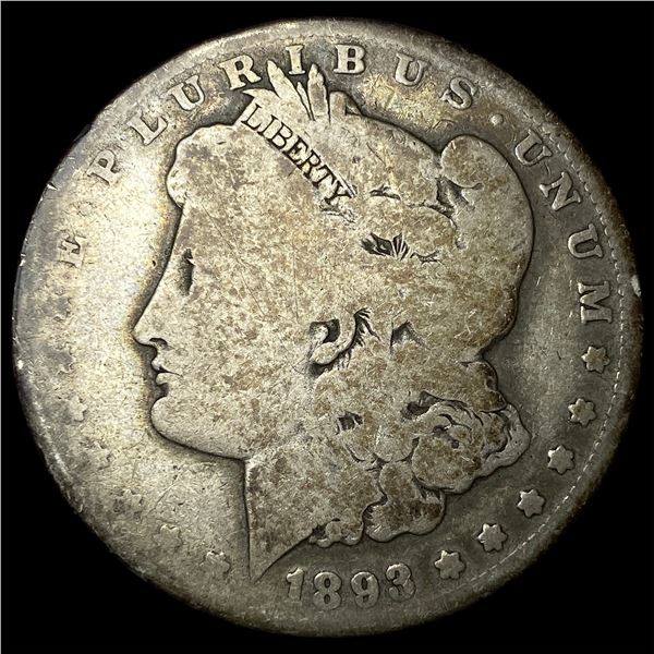 1893 Morgan Silver Dollar NICELY CIRCULATED