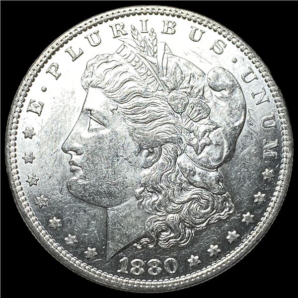 1880-O Micro O Morgan Silver Dollar HIGH  GRADE