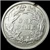 Image 2 : 1862 Silver Seated Liberty Dime CLOSELY  UNCIRCULATED