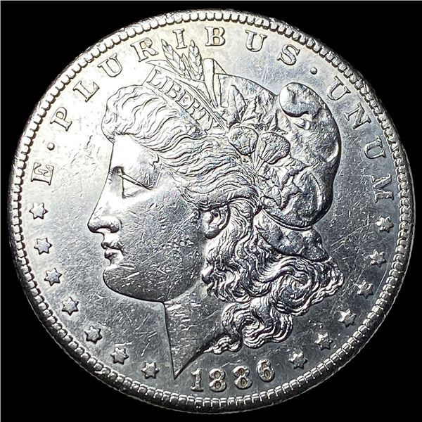 1886-S Morgan Silver Dollar CLOSELY  UNCIRCULATED