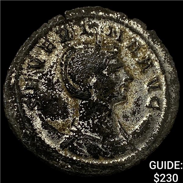 Rome Severina, Wife of Aurelian Denarius  NEARLY UNCIRCULATED