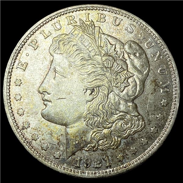 1921-D Silver Morgan Dollar CHOICE BU