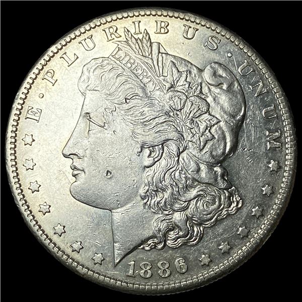 1886-S Morgan Silver Dollar CLOSELY  UNCIRCULATED