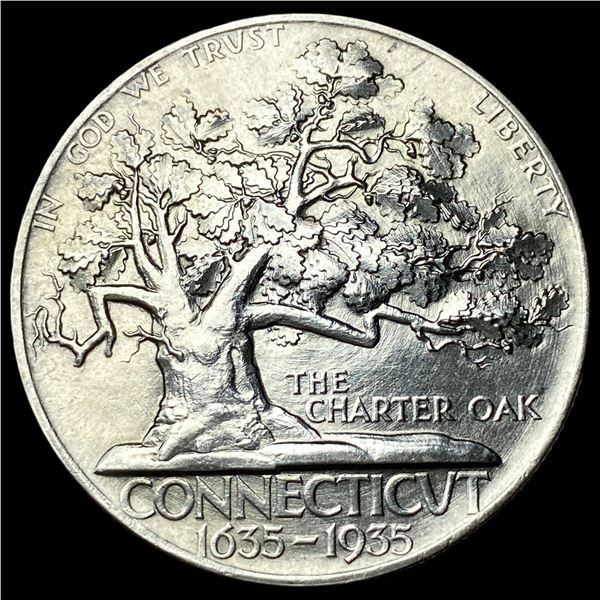 1935 Silver Connecticut Half Dollar  UNCIRCULATED