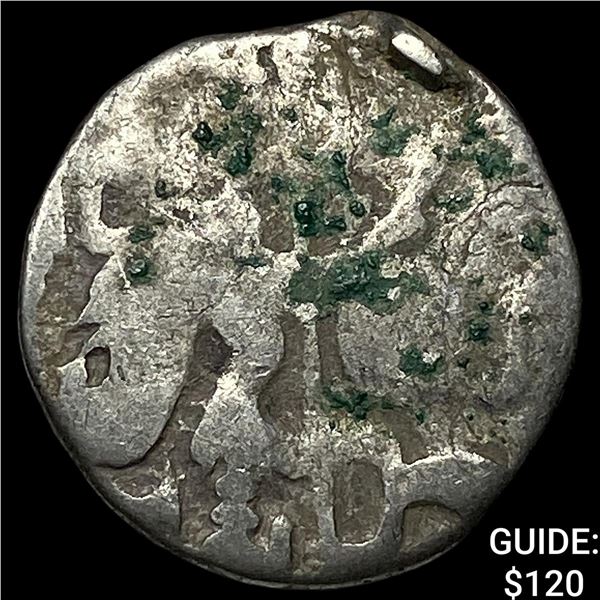 700-1000 AD India Rajput Silver Jital NEARLY  UNCIRCULATED
