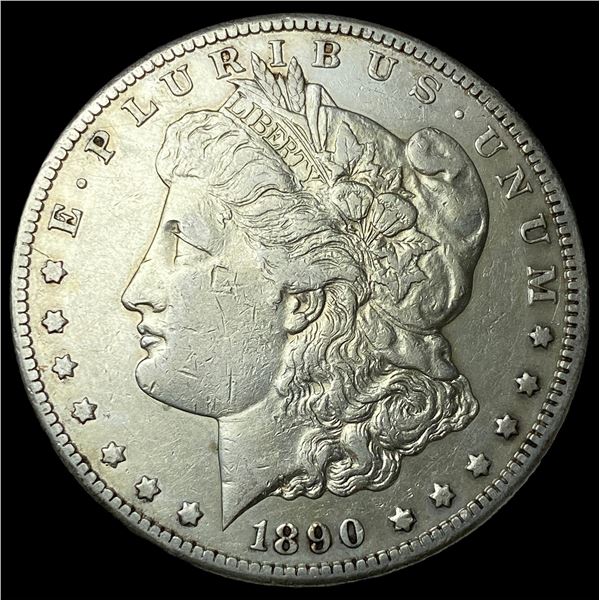 1890-CC Silver Morgan Dollar CLOSELY  UNCIRCULATED