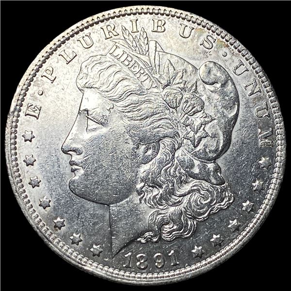 1891-O Silver Morgan Dollar CLOSELY  UNCIRCULATED