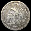 Image 2 : 1853 Arrows/Rays Seated Liberty Quarter ABOUT  UNCIRCULATED