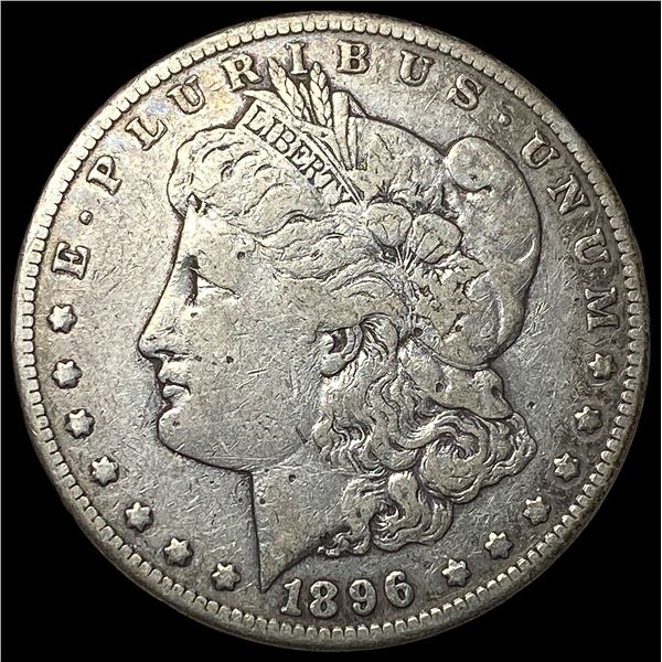 1896-S Silver Morgan Dollar LIGHTLY  CIRCULATED