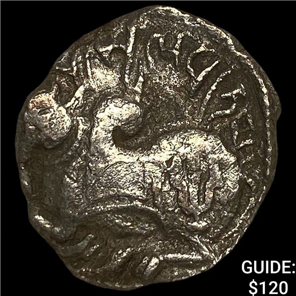 700-1000 AD India Rajput Silver Jital NEARLY  UNCIRCULATED