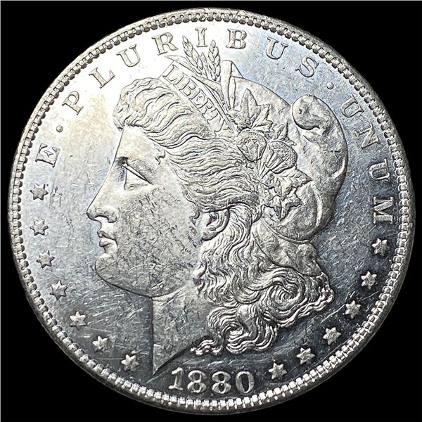 1880-O Micro O Silver Morgan Dollar HIGH  GRADE